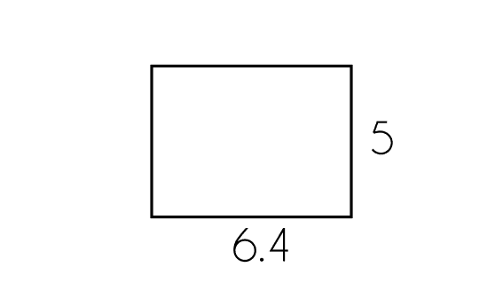 Ejemplo del area de un rectangulo