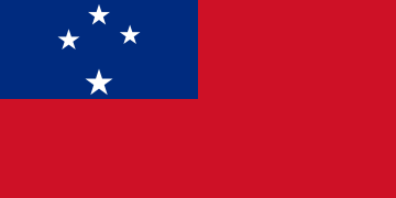 Bandera de Samoa